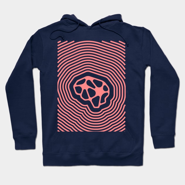 Brainwaves Hoodie by LOGOPOLY